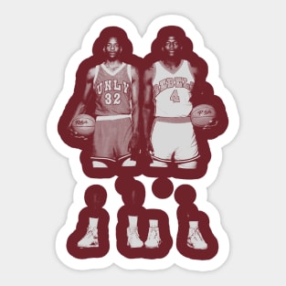 BLACKOUT- Stacey Augmon and Larry Johnson Sticker